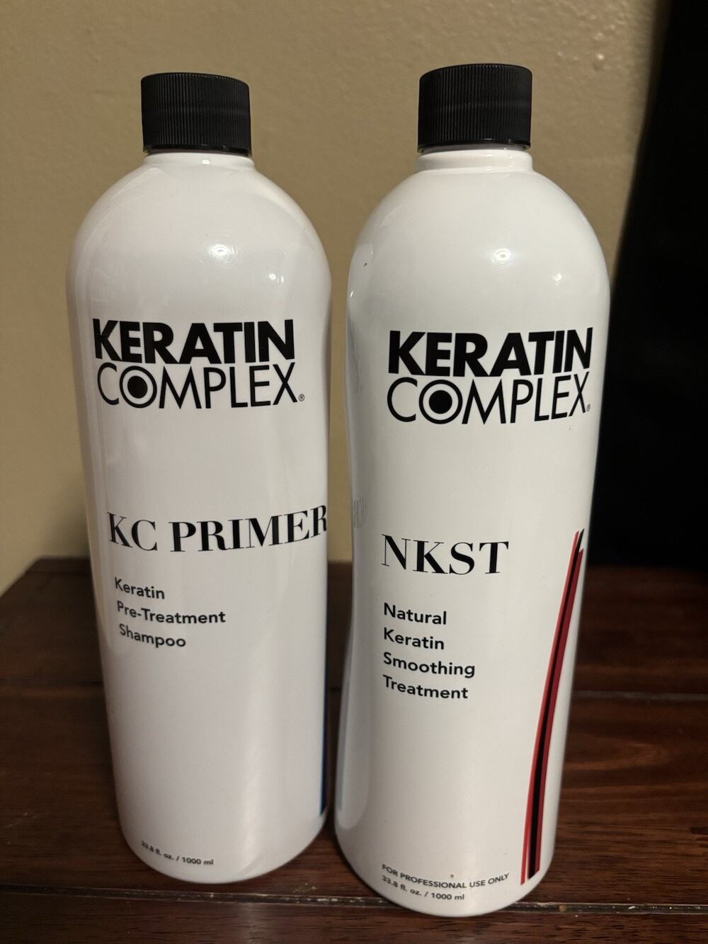 Keratin Complex ~ KC PRIMER/NKST ~ 67.6 total ~ Huge Set ~ NWOB HUGE BOTTLES